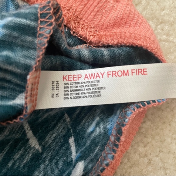 NWOT Free People Movement Love Crop Tank in Varsity Blue Combo Size Medium - Picture 8 of 11